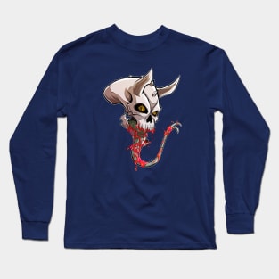 Demon Skull Long Sleeve T-Shirt